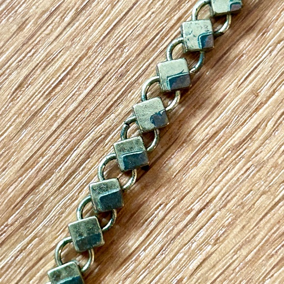 Anthropologie Malachite Equatorial Fringe Bib Statement Necklace - Picture 4 of 4